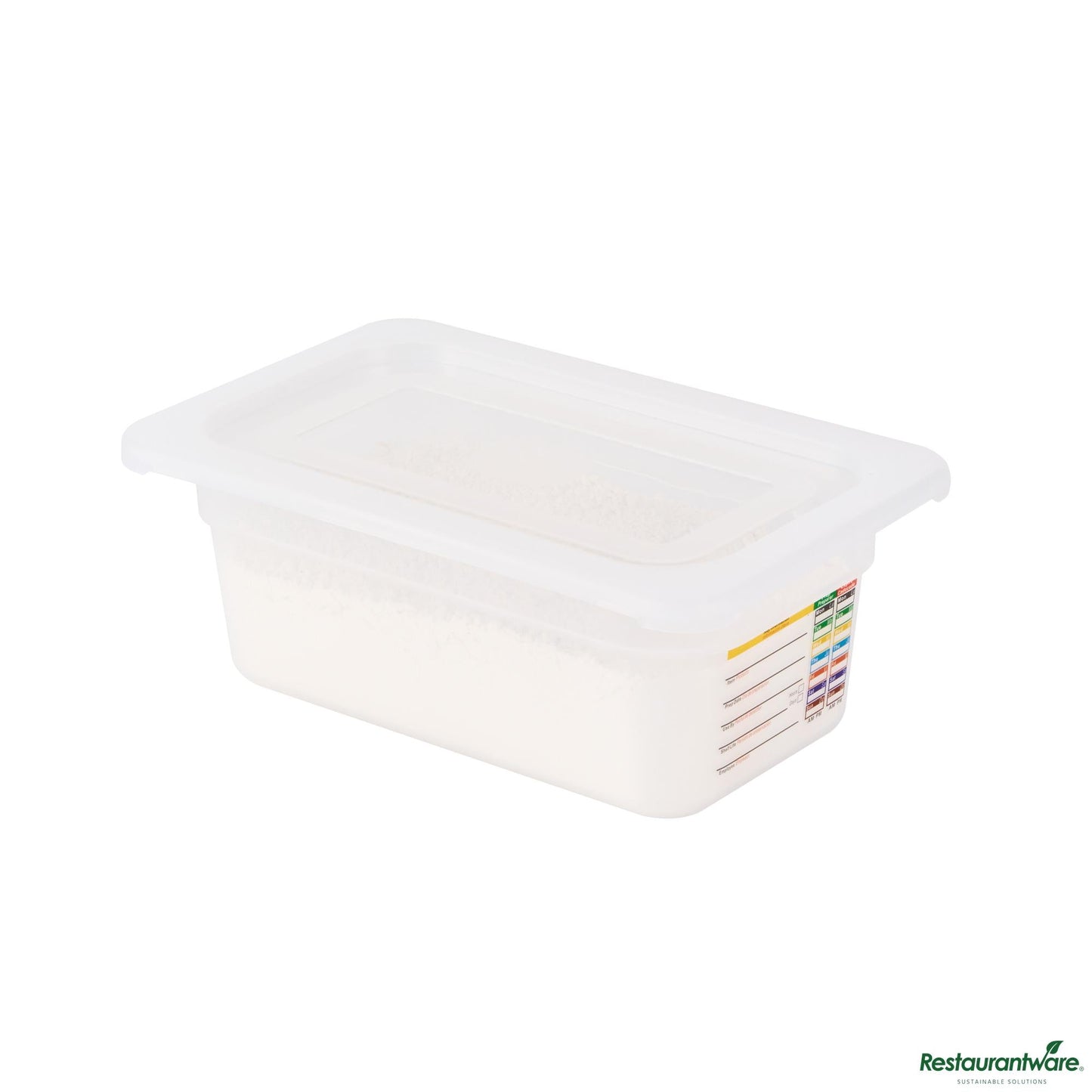 Wholesale Restaurantware Rectangle Clear Polypropylene Lid - Fits 1/4 Size Food Pan - 10.6" X 6.5" X 0.4"- Bulk