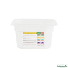 Wholesale Restaurantware Square White Polypropylene 1/6 Size Food Pan - 6.9" X 6.3" X 3.9"- Bulk