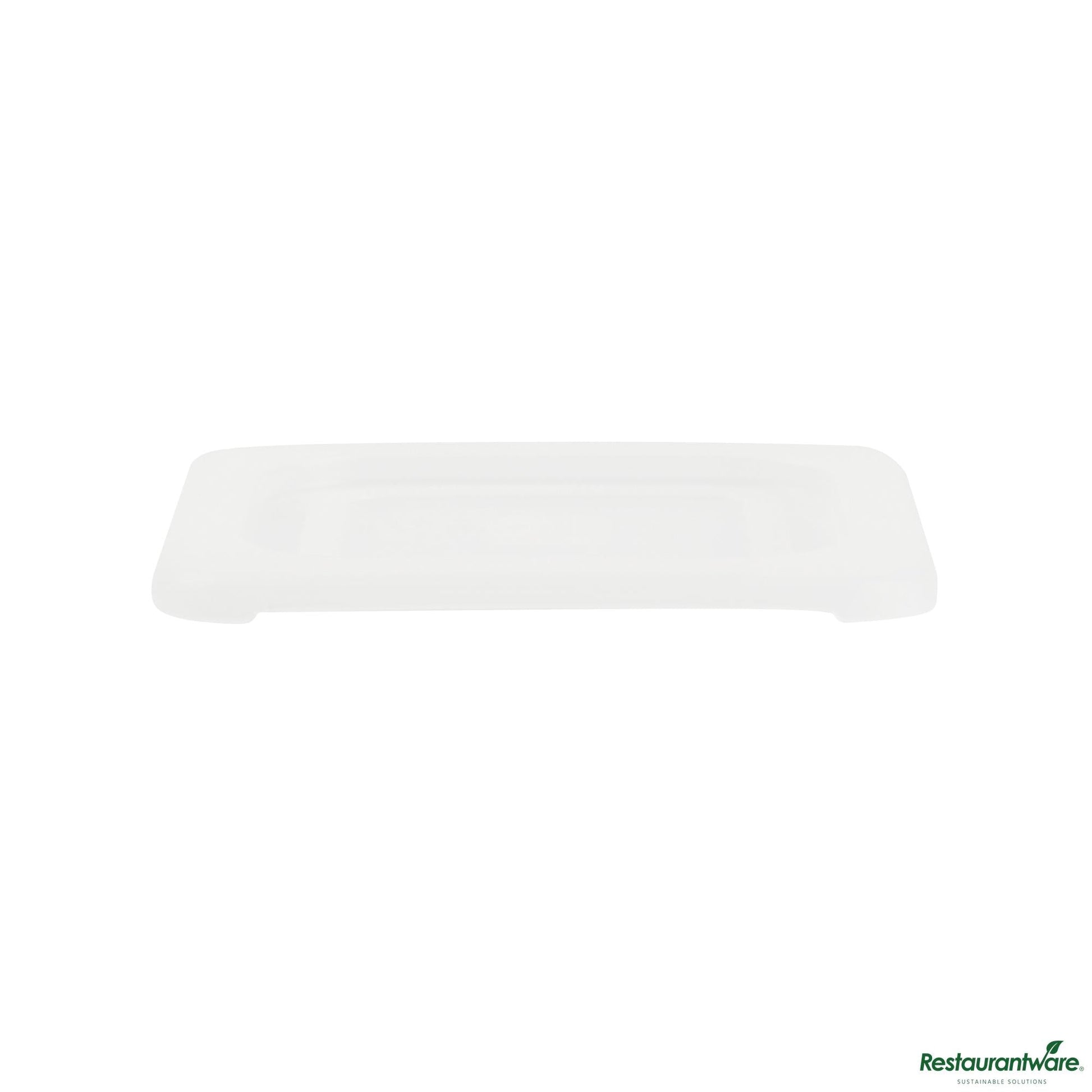 Wholesale Restaurantware Square Clear Polypropylene Lid - Fits 1/6 Size Food Pan - 7" X 6.5" X 0.4"- Bulk