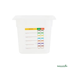 Wholesale Restaurantware Rectangle White Polypropylene 1/9 Size Food Pan - 6.9" X 4.3" X 5.9"- Bulk