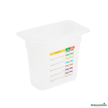 Wholesale Restaurantware Rectangle White Polypropylene 1/9 Size Food Pan - 6.9" X 4.3" X 5.9"- Bulk