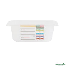 Wholesale Restaurantware Rectangle White Polypropylene 1/9 Size Food Pan - 6.9" X 4.3" X 2.6"- Bulk
