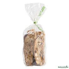 Wholesale Restaurantware Basic Nature Clear Plastic Gusset Bag - Compostable, Heat Sealable - 2.5" X 2" X 9.8"- Bulk