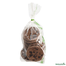 Wholesale Restaurantware Basic Nature Clear Plastic Gusset Bag - Compostable, Heat Sealable - 3" X 1.3" X 8.3"- Bulk