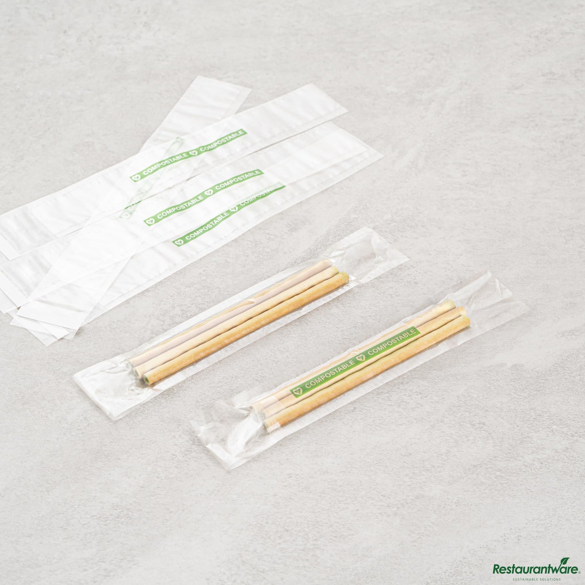 Wholesale Restaurantware Clear Plastic Bag - with Flap, Home Compostable, High Clarity - 8" X 1" X 0.01"- Bulk