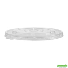 Wholesale Restaurantware Round Clear Plastic Lid - Fits 37 & 44 Oz Take Out Container - 6.5" X 6.5" X 0.4"- Bulk