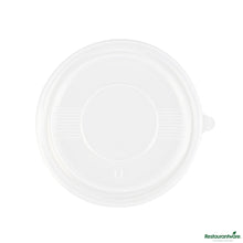 Wholesale Restaurantware Round Clear Plastic Lid - Fits 23 Oz to Go Box - 6.1" X 6.1" X 0.4"- Bulk