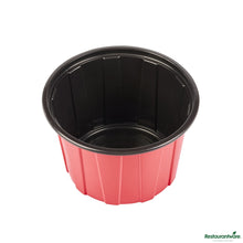 Wholesale Restaurantware 58 Oz Round Red Plastic to Go Box - Microwave-Safe - 7.1" X 7.1" X 4.4"- Bulk