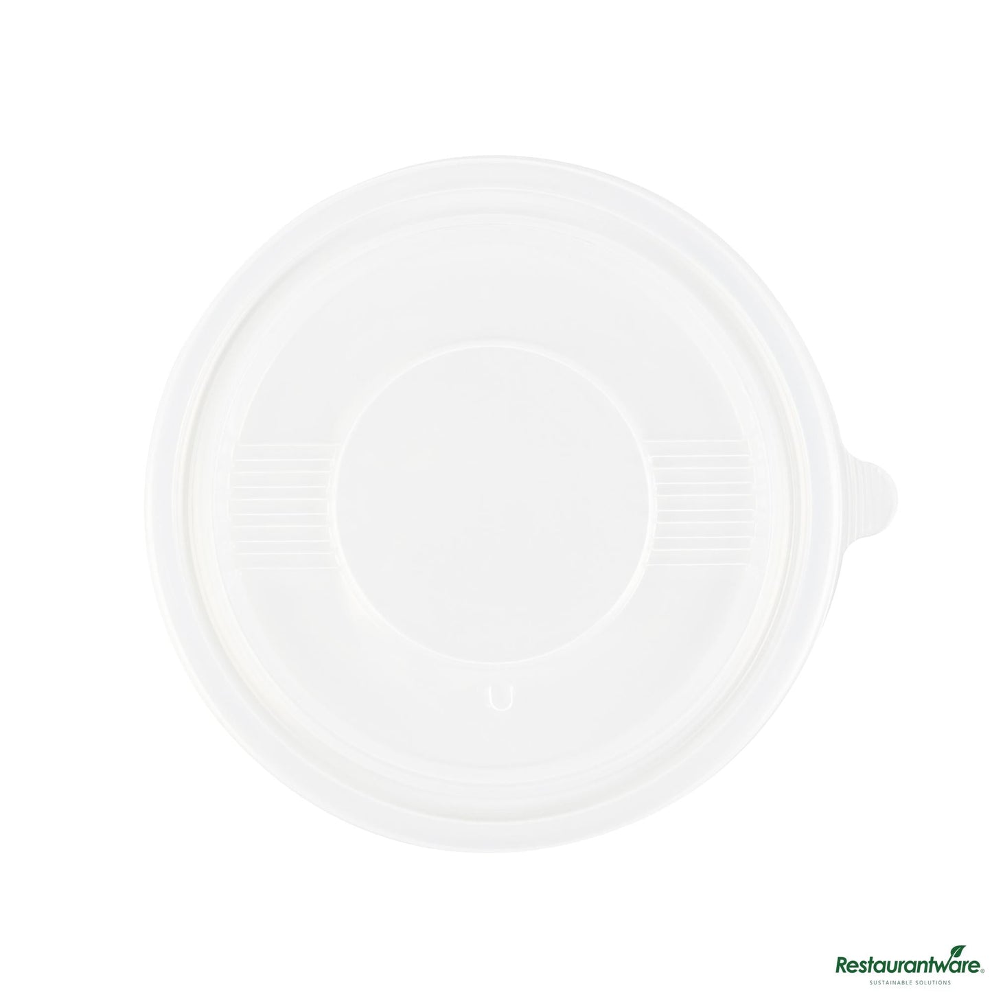 Wholesale Restaurantware Round Clear Plastic Lid - Fits 42 and 58 Oz to Go Box - 7.3" X 7.3" X 0.4"- Bulk