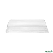 Wholesale Restaurantware Rectangle Clear Plastic Lid - Fits 24 Oz Bento Box - 6.5" X 4.7" X 0.5"- Bulk