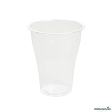 Wholesale Restaurantware 14 Oz Clear Pla Plastic Beer Glass - Compostable - 3.7" X 3.7" X 4.6"- Bulk