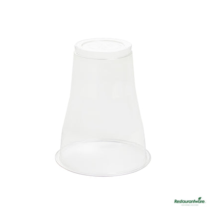 Wholesale Restaurantware 14 Oz Clear Pla Plastic Beer Glass - Compostable - 3.7" X 3.7" X 4.6"- Bulk
