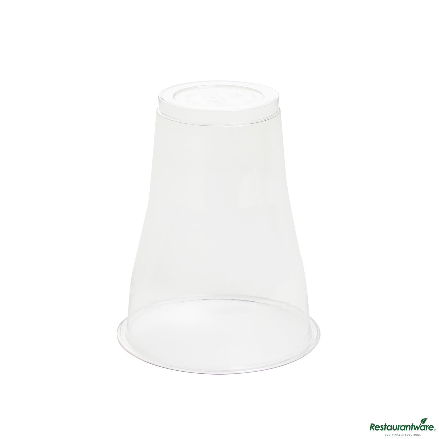 Wholesale Restaurantware 14 Oz Clear Pla Plastic Beer Glass - Compostable - 3.7" X 3.7" X 4.6"- Bulk