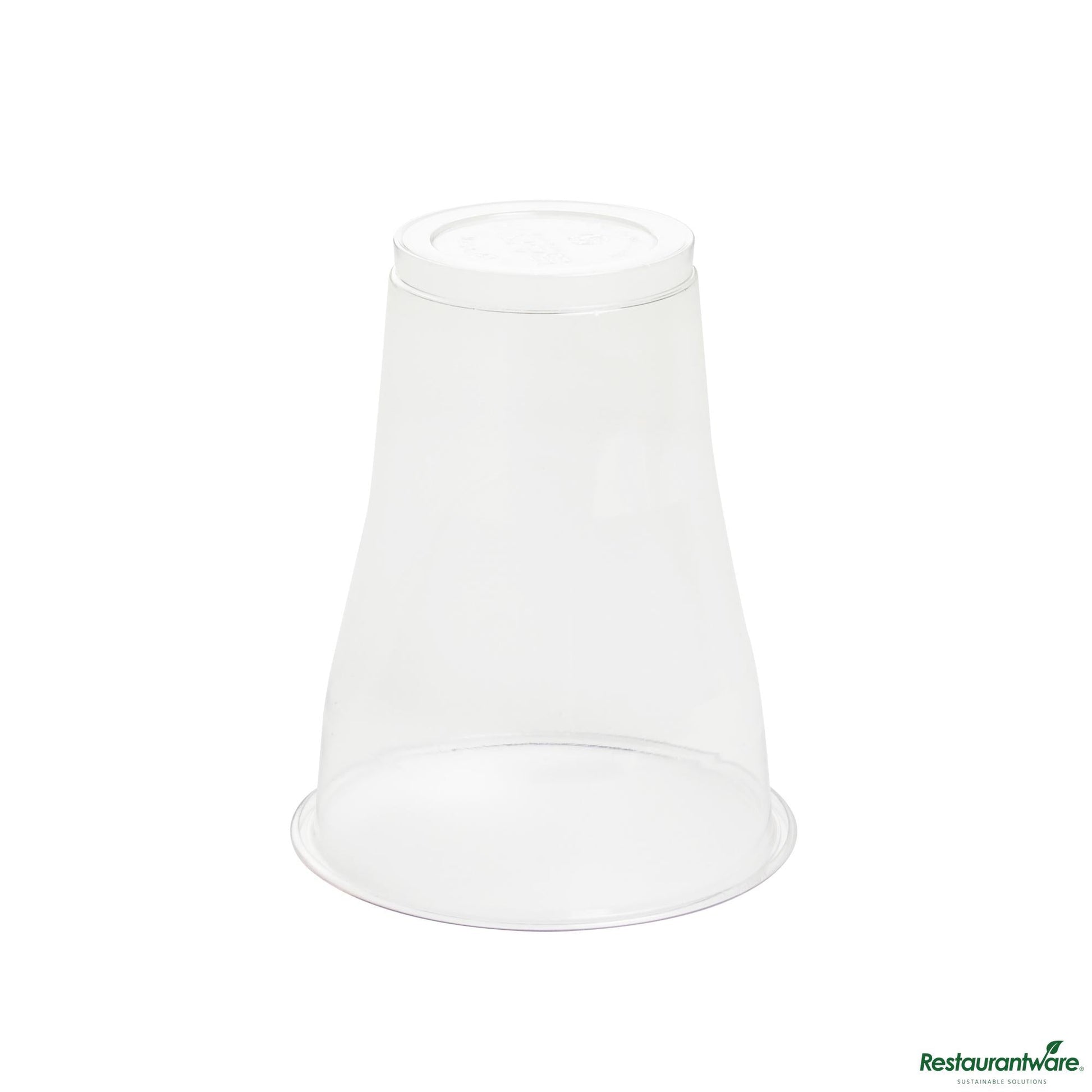 Wholesale Restaurantware 14 Oz Clear Pla Plastic Beer Glass - Compostable - 3.7" X 3.7" X 4.6"- Bulk