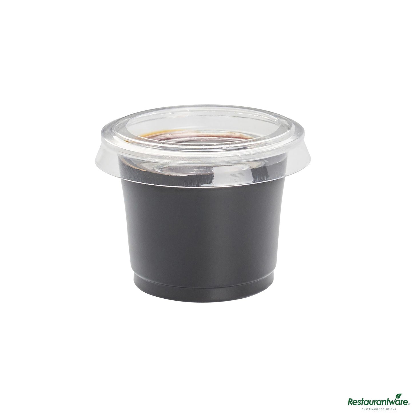 Wholesale Restaurantware Clear Pla Plastic Lid - Fits 1 Oz Portion Cup, Compostable - 1.9" X 1.9" X 0.2"- Bulk