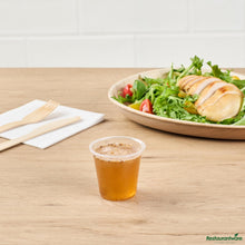 Wholesale Restaurantware 3 Oz Clear Pla Plastic Portion Cup - Compostable - 2.4" X 2.4" X 2.2"- Bulk