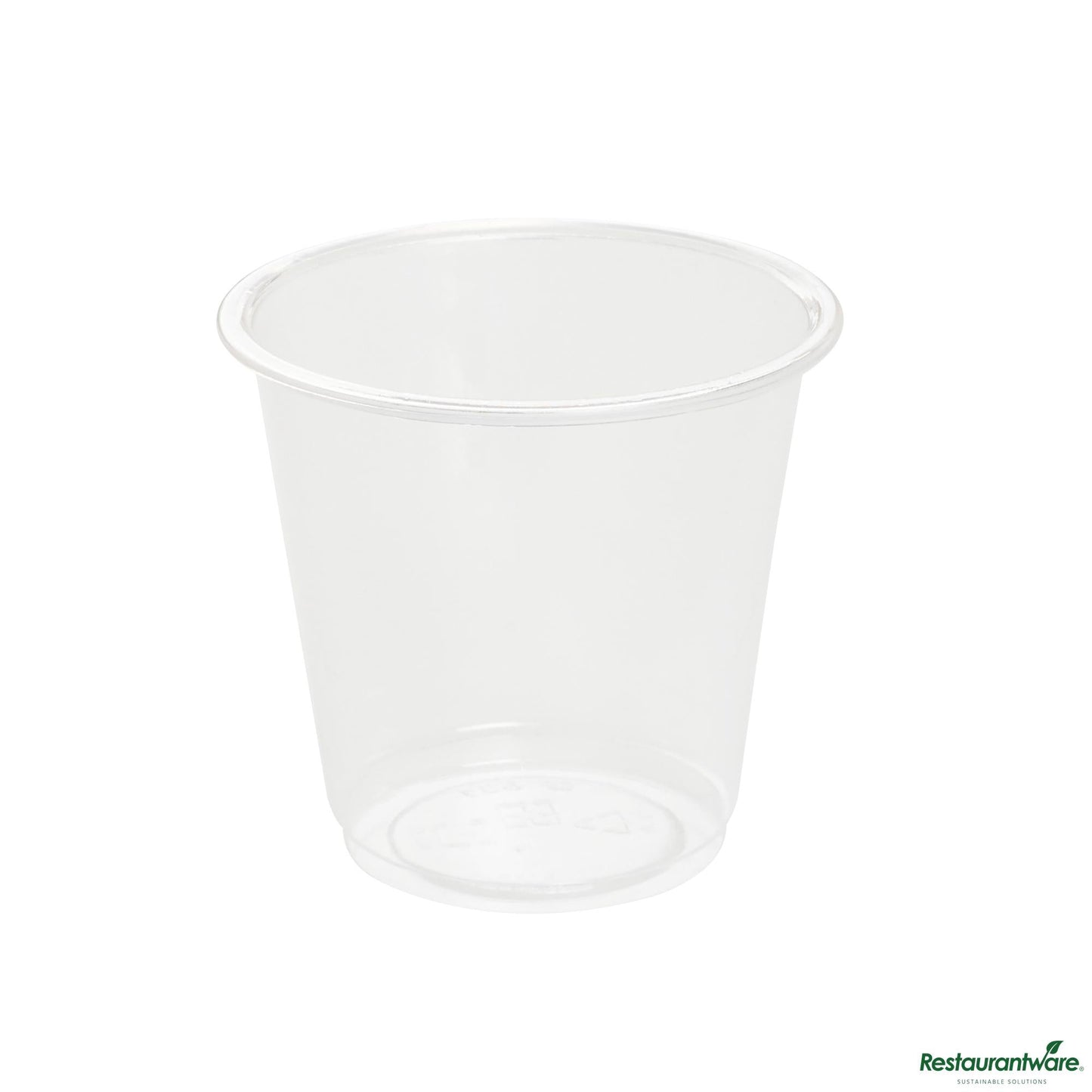 Wholesale Restaurantware 3 Oz Clear Pla Plastic Portion Cup - Compostable - 2.4" X 2.4" X 2.2"- Bulk