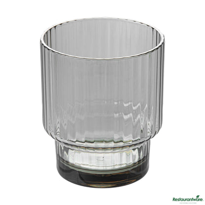 Wholesale Restaurantware 11 Oz Gray San Plastic Tumbler - Stackable - 3.2" X 3.2" X 3.7"- Bulk