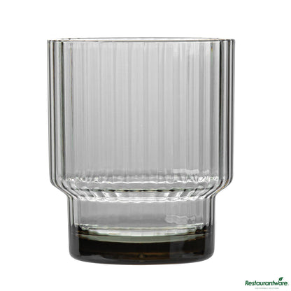 Wholesale Restaurantware 11 Oz Gray San Plastic Tumbler - Stackable - 3.2" X 3.2" X 3.7"- Bulk