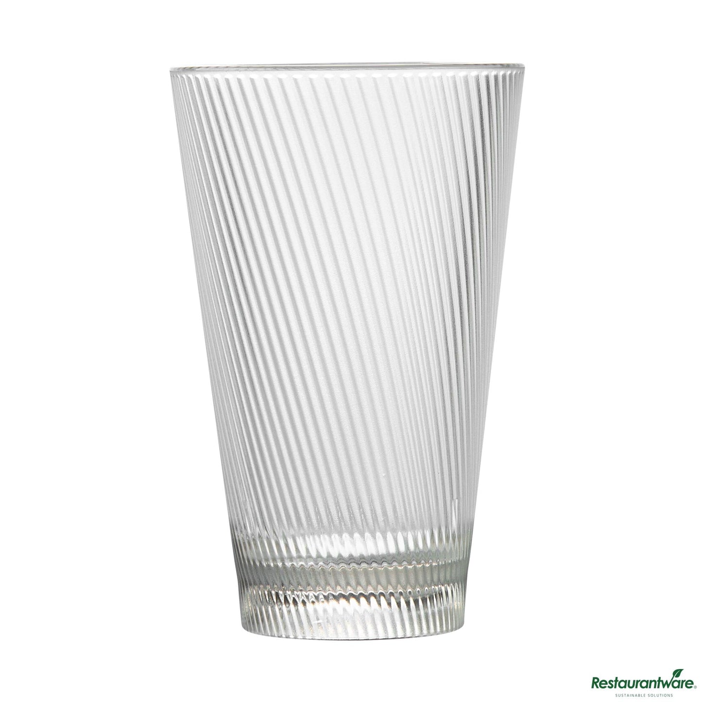Wholesale Restaurantware 14 Oz Clear San Plastic Tumbler - 3.4" X 3.4" X 5.4"- Bulk