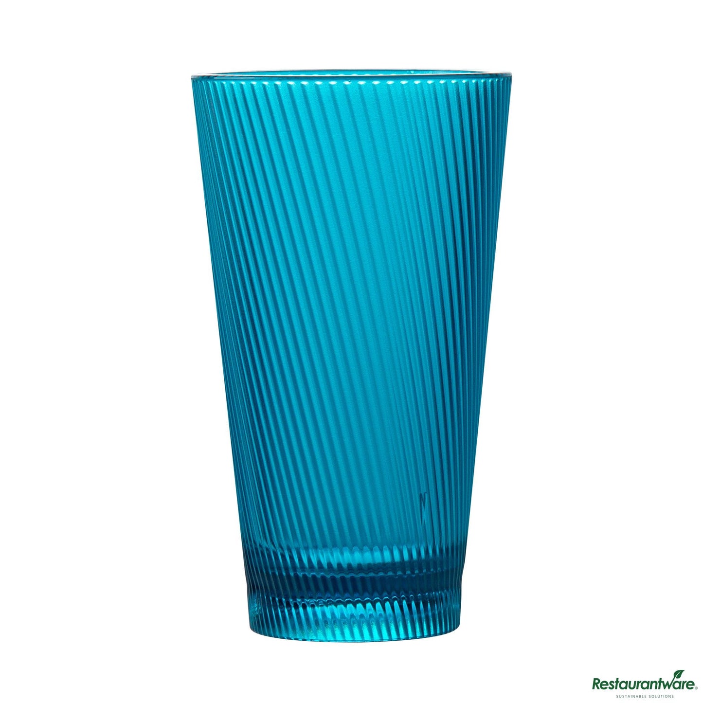 Wholesale Restaurantware 16 Oz Blue San Plastic Tumbler - 3.4" X 3.4" X 5.9"- Bulk
