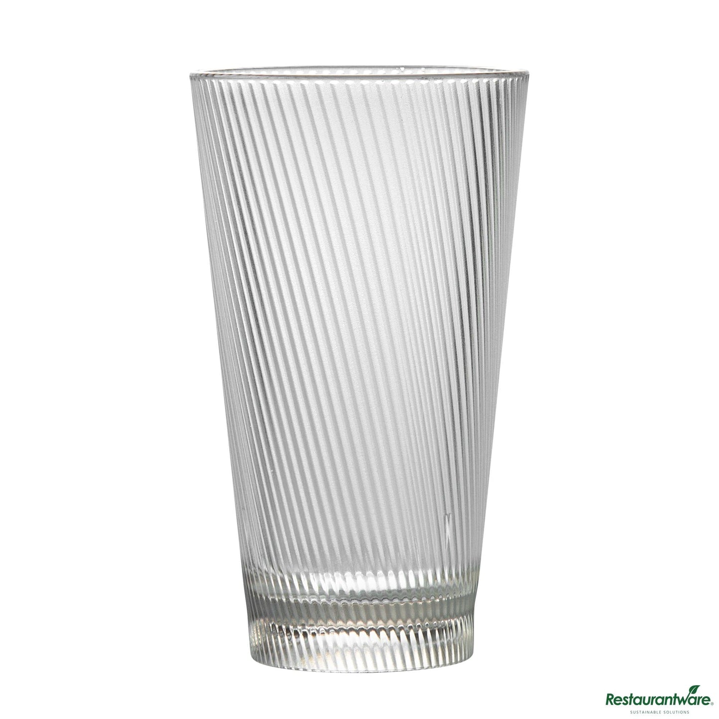 Wholesale Restaurantware 16 Oz Clear San Plastic Tumbler - 3.4" X 3.4" X 5.9"- Bulk
