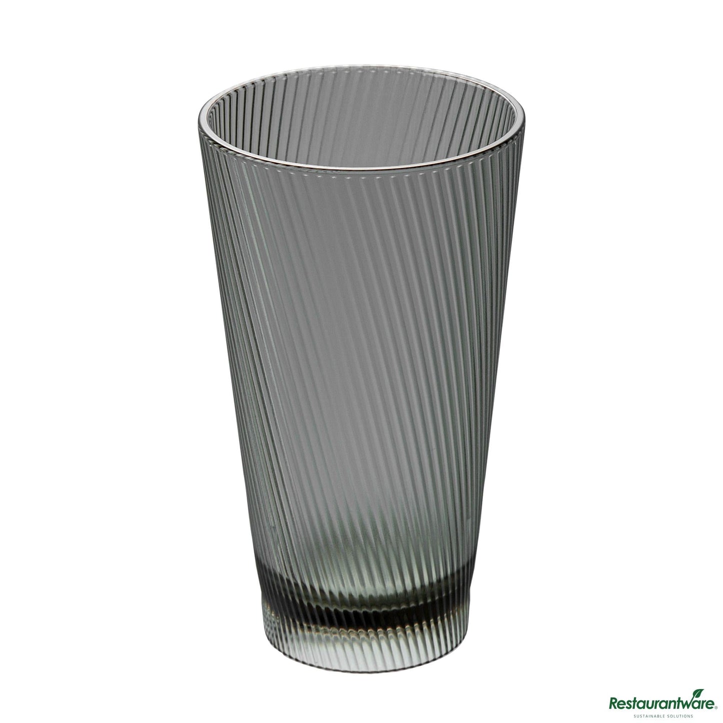 Wholesale Restaurantware 16 Oz Gray San Plastic Tumbler - 3.4" X 3.4" X 5.9"- Bulk
