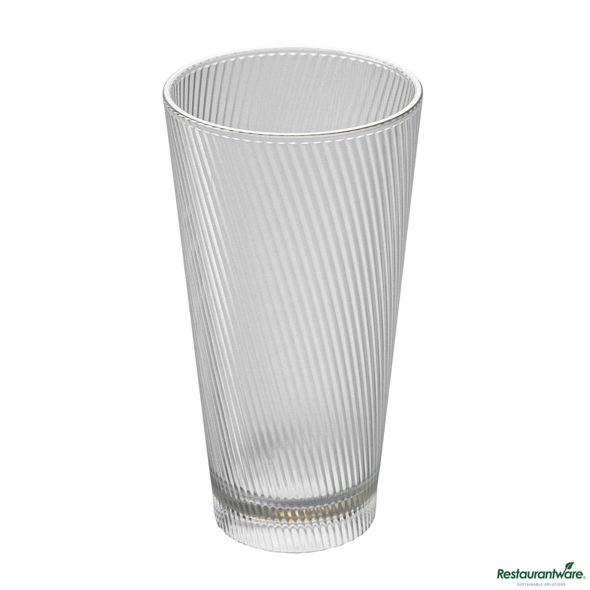 Wholesale Restaurantware 20 Oz Clear San Plastic Tumbler - 3.6" X 3.6" X 6.7"- Bulk