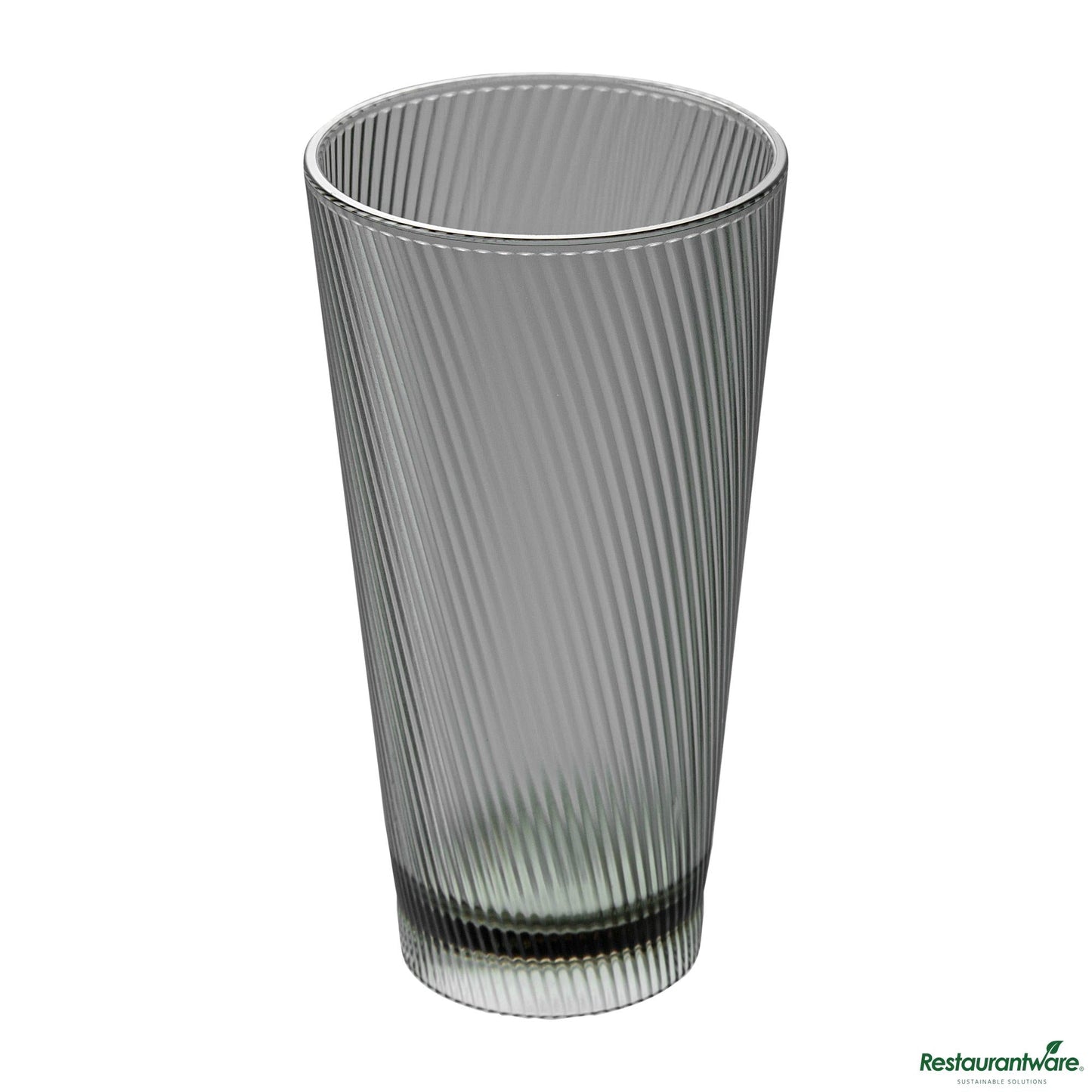 Wholesale Restaurantware 20 Oz Gray San Plastic Tumbler - 3.6" X 3.6" X 6.7"- Bulk