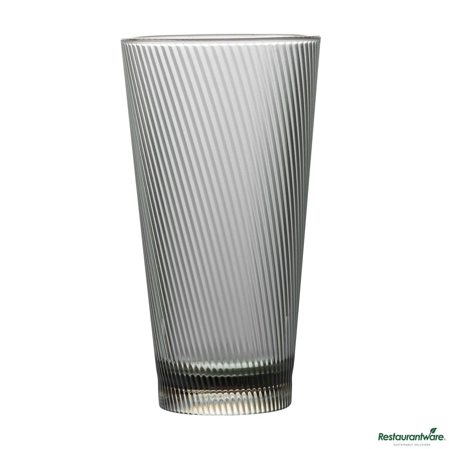 Wholesale Restaurantware 20 Oz Gray San Plastic Tumbler - 3.6" X 3.6" X 6.7"- Bulk