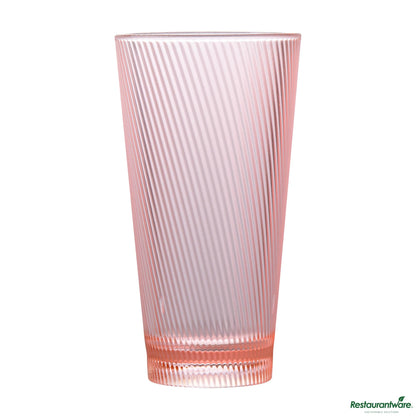 Wholesale Restaurantware 20 Oz Pink San Plastic Tumbler - 3.6" X 3.6" X 6.7"- Bulk