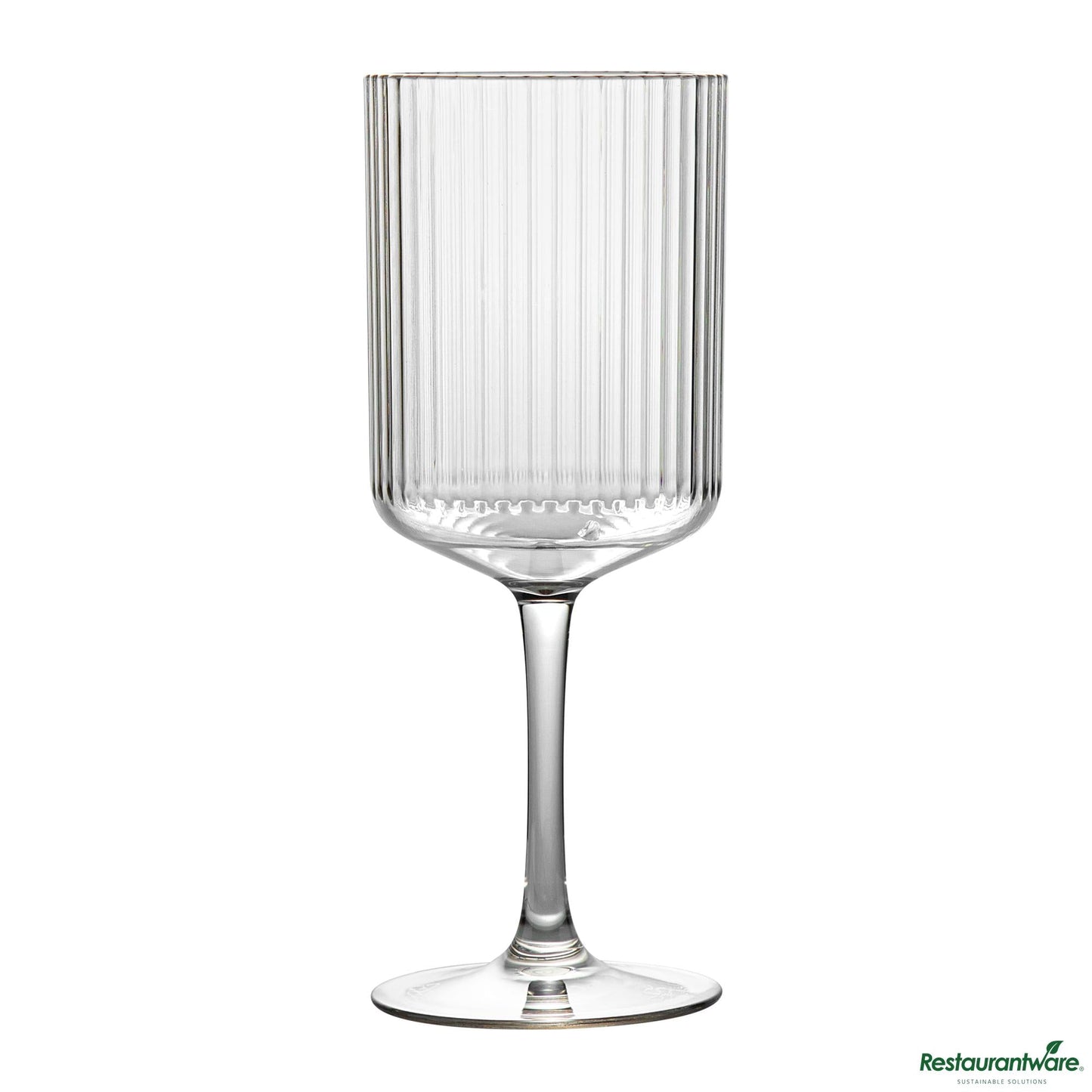 Wholesale Restaurantware 12 Oz Clear San Plastic Wine Glass - 3" X 3" X 7.7"- Bulk