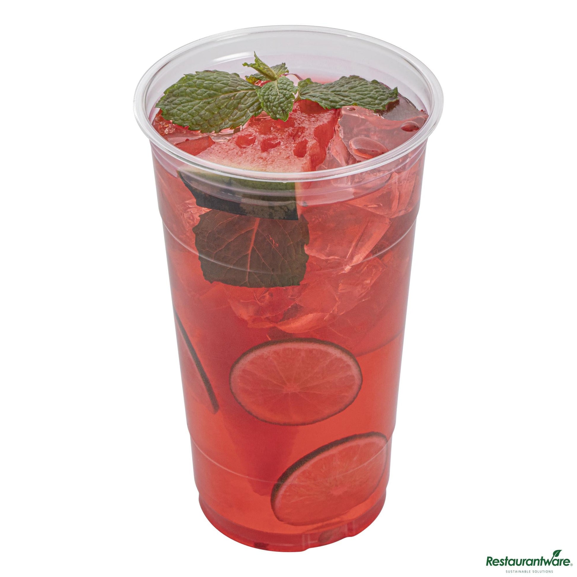 Wholesale Restaurantware 32 Oz Tall Heavyweight Clear Pet Cold Cup - 4.2" X 4.2" X 6.9"- Bulk