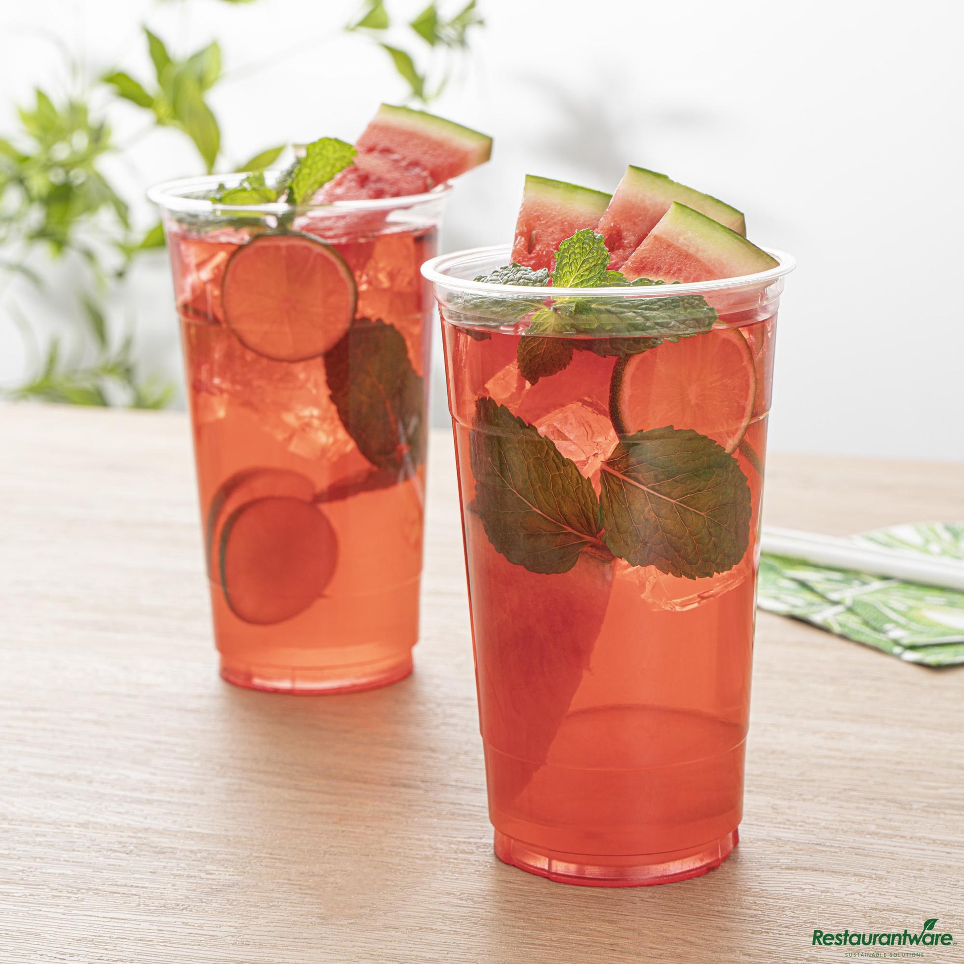 Wholesale Restaurantware 32 Oz Tall Heavyweight Clear Pet Cold Cup - 4.2" X 4.2" X 6.9"- Bulk