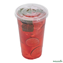 Wholesale Restaurantware Clear Plastic Flat Lid - Fits 32 Oz Cold Cup - 4.4" X 4.4" X 0.2"- Bulk