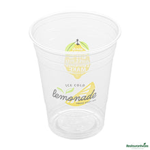 Wholesale Restaurantware 16 Oz Clear Pet Lemonade Cup - 3.9" X 3.9" X 4.7"- Bulk
