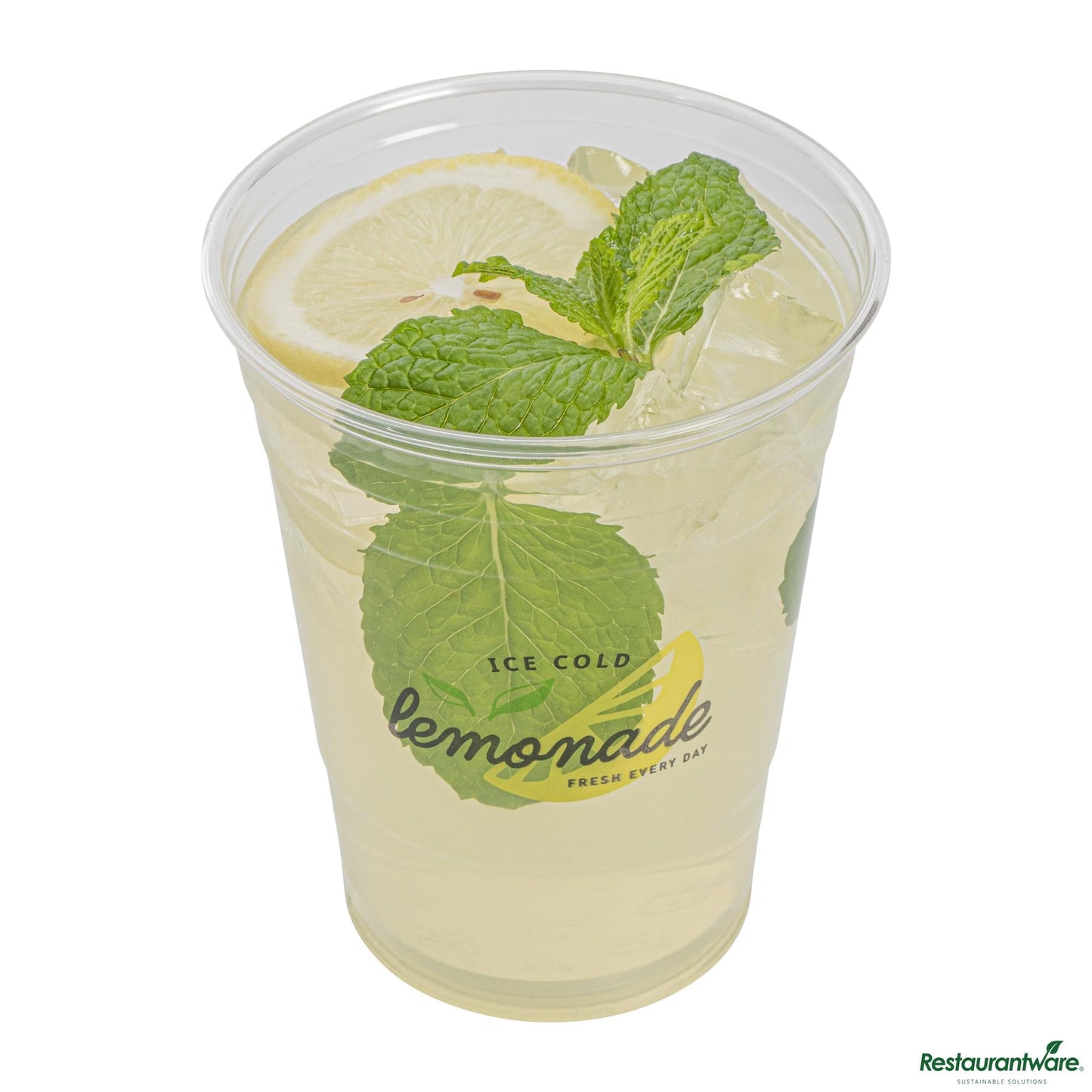 Wholesale Restaurantware 16 Oz Clear Pet Lemonade Cup - 3.9" X 3.9" X 4.7"- Bulk