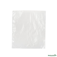 Wholesale Restaurantware Plastic Unprinted Deli Saddle Bag - with Flip Top - 8"×10"×0.001"- Bulk