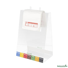 Wholesale Restaurantware Clear and Red Plastic Day of the Week Wednesday Portion Bag - 5.5"×5.5"×0.001"- Bulk