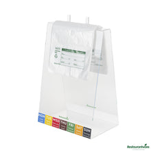 Wholesale Restaurantware Clear and Green Plastic Day of the Week Friday Portion Bag - 6.5"×7"×0.001"- Bulk