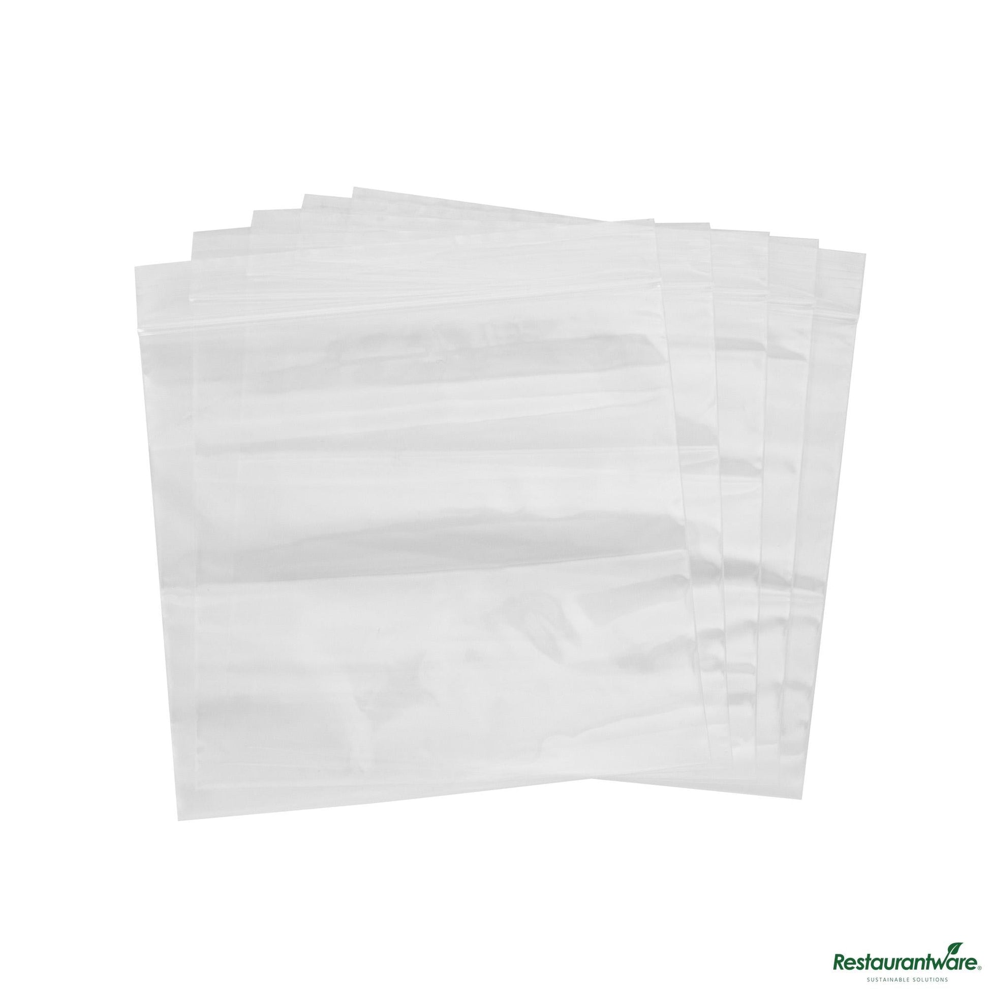 Wholesale Restaurantware 2 Mil Clear Ldpe Zip Top Bag - 6"×6"×0.002"- Bulk
