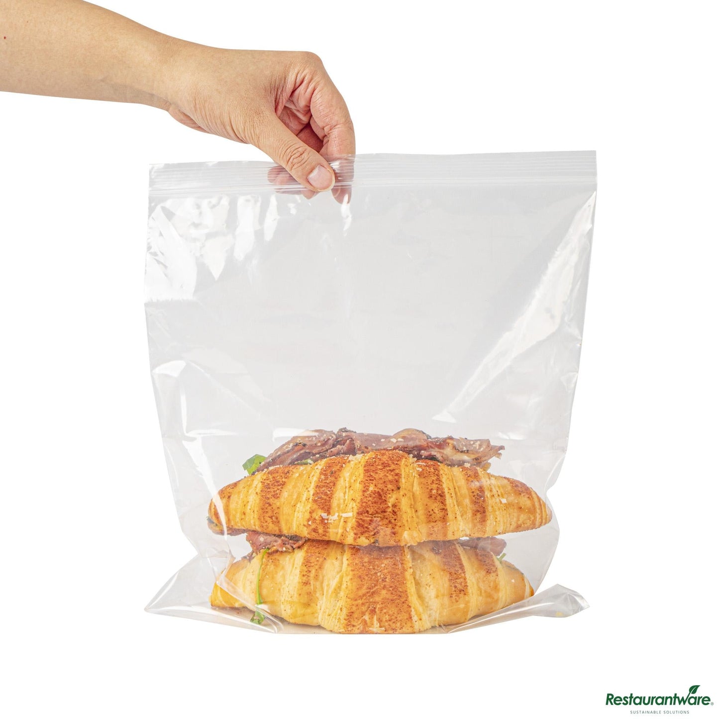 Wholesale Restaurantware 2 Mil Clear Ldpe Zip Top Bag - 10"×12"×0.002"- Bulk