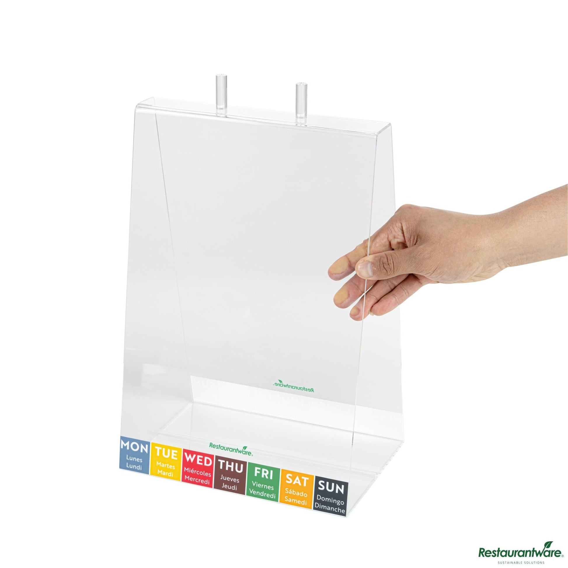 Wholesale Restaurantware Clear Acrylic Portion Bag Dispenser - 9"×6.3"×13.3"- Bulk