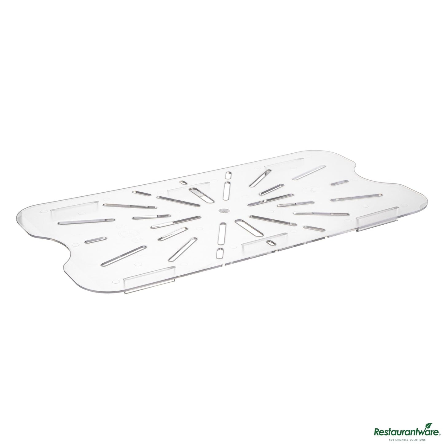 Wholesale Restaurantware Full Size Clear Polycarbonate Drain Tray - 18.3"×10.3"×0.6"- Bulk