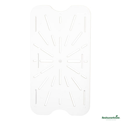 Wholesale Restaurantware Full Size Clear Polycarbonate Drain Tray - 18.3"×10.3"×0.6"- Bulk