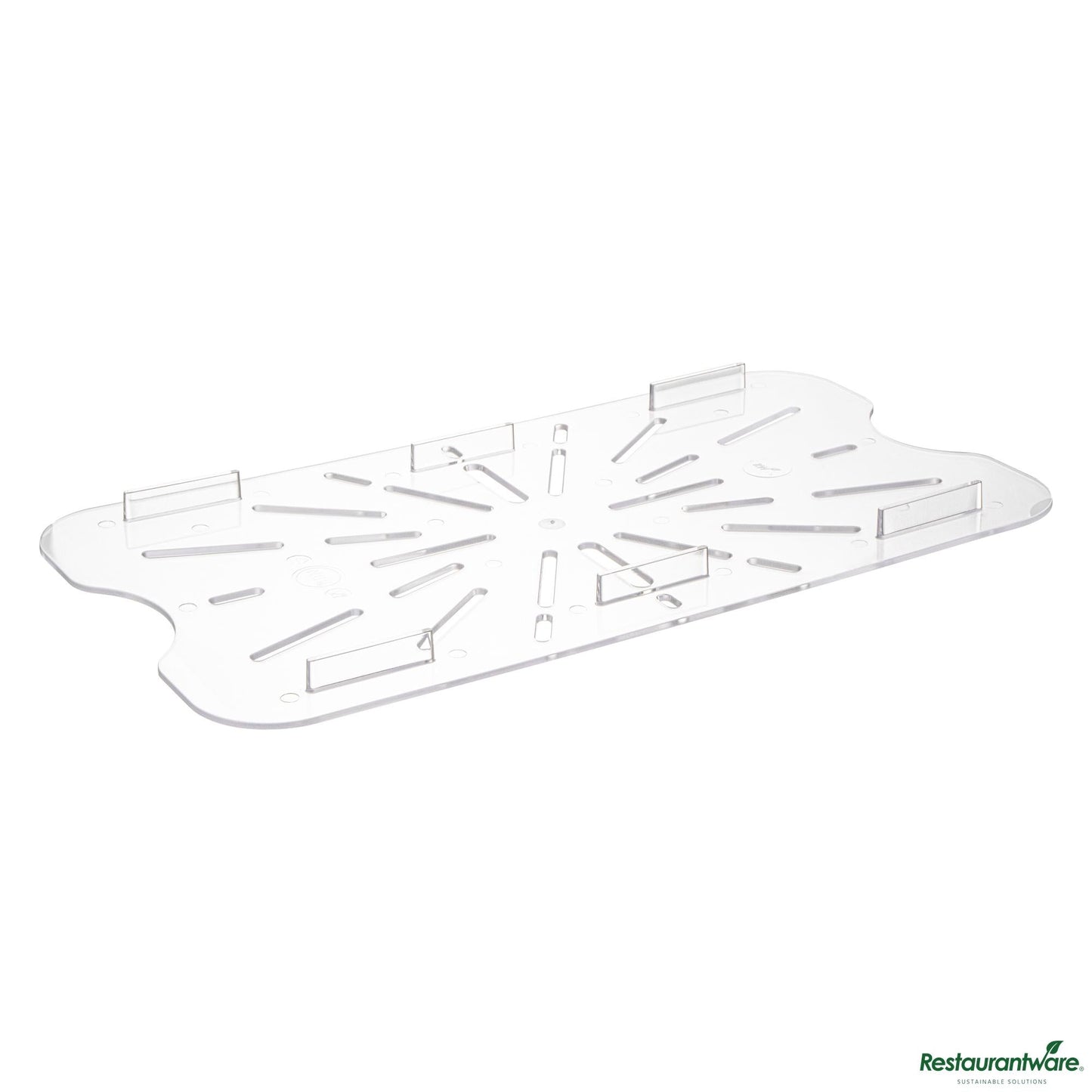 Wholesale Restaurantware Full Size Clear Polycarbonate Drain Tray - 18.3"×10.3"×0.6"- Bulk