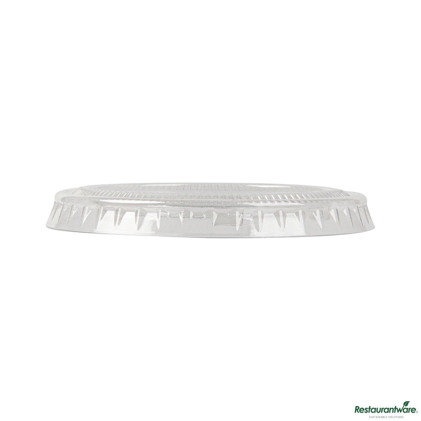 Wholesale Restaurantware Round Clear Pet Plastic Lid - Fits 1 to 4 Oz Portion Cups - 2.6"×2.6"×0.3"- Bulk
