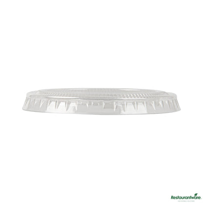 Wholesale Restaurantware Round Clear Pet Plastic Lid - Fits 1 to 4 Oz Portion Cups - 2.6"×2.6"×0.3"- Bulk