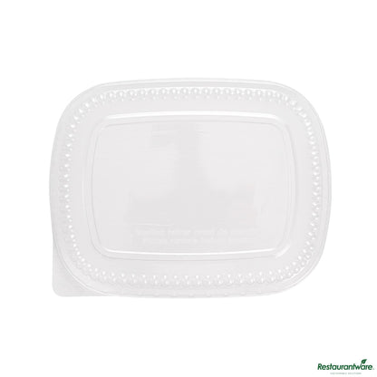 Wholesale Restaurantware Clear Plastic Lid - Fits 52 Oz Foil Take Out Pan - 10"×7.8"×2"- Bulk