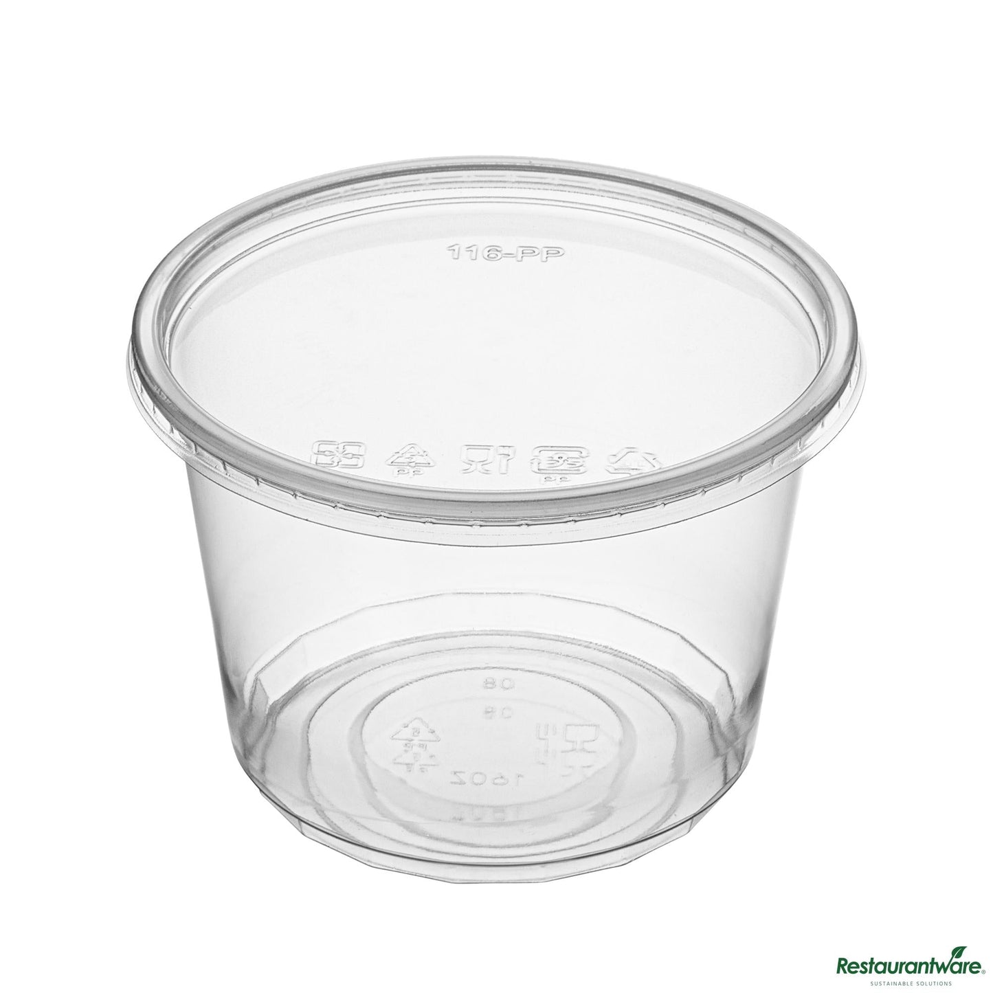 Wholesale Restaurantware 16 Oz Clear Plastic to Go Deli Container - with Lid - 4.5"×4.5"×3.1"- Bulk